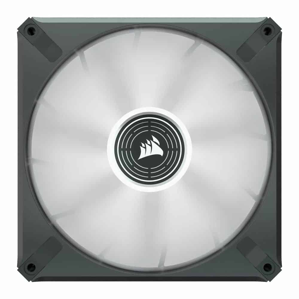 (image for) Corsair ML140 LED ELITE 140mm Mag-Lev White LED Black